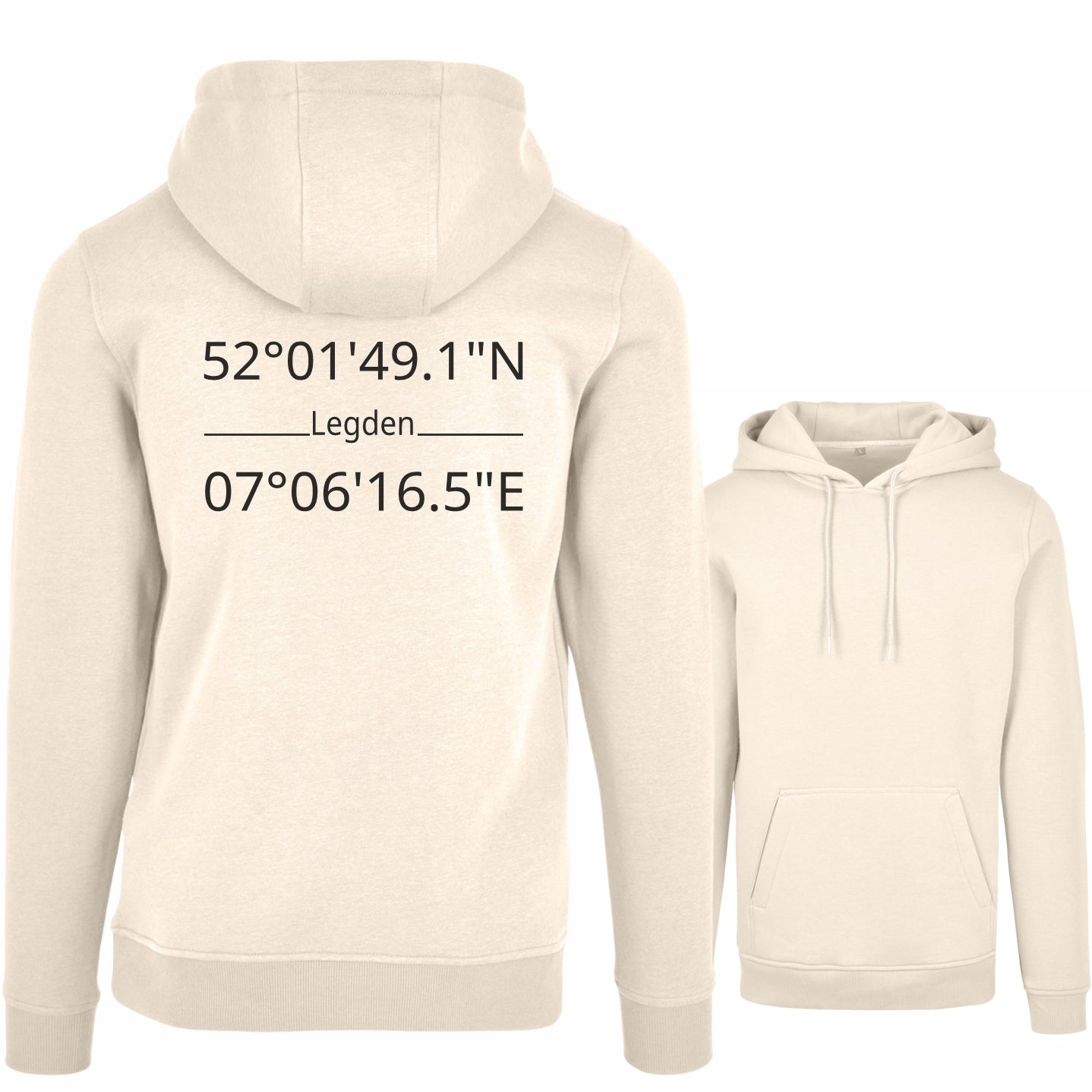 Hoodie KOORDINATEN | HERREN