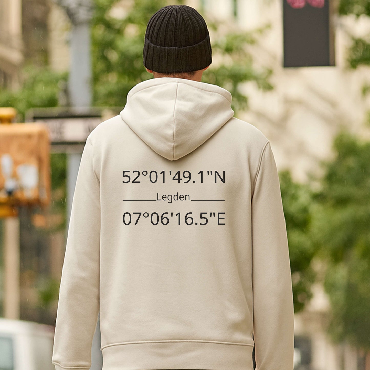 Hoodie KOORDINATEN | HERREN